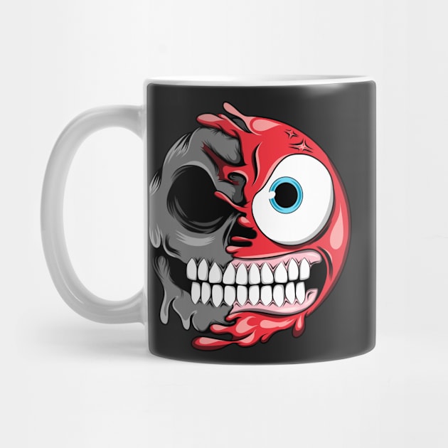 Angry Face Zombie Emoji by D3monic